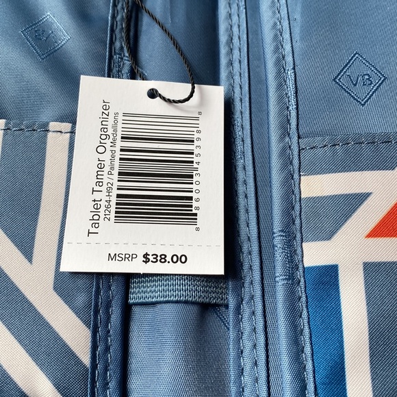 Vera Bradley Tablet tamer organizer/little keepsake - Picture 3 of 4